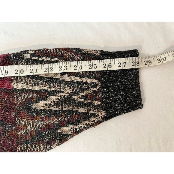 Men's Multicolor Patterned Sweater - Picture 6 of 6